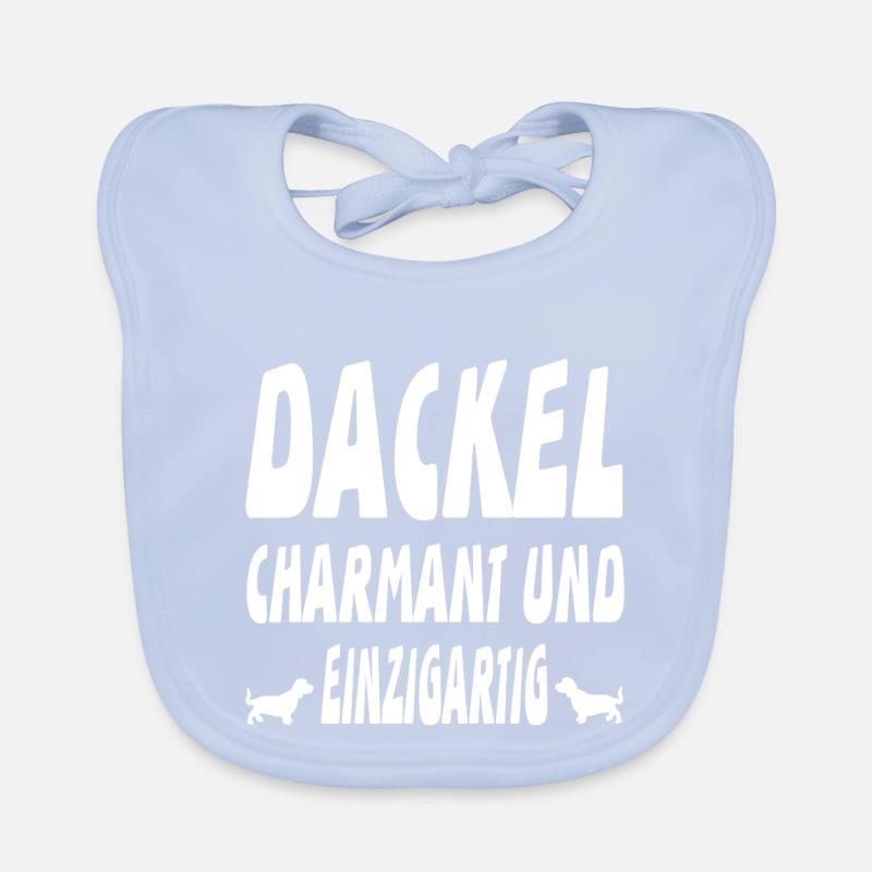 Dackel Baby Bio-Lätzchen