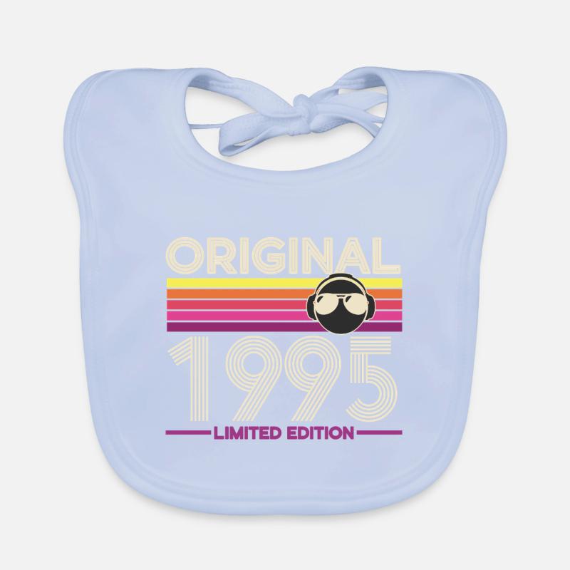 Original 1995 Édition Limitée Retro Bavoir bio Bébé