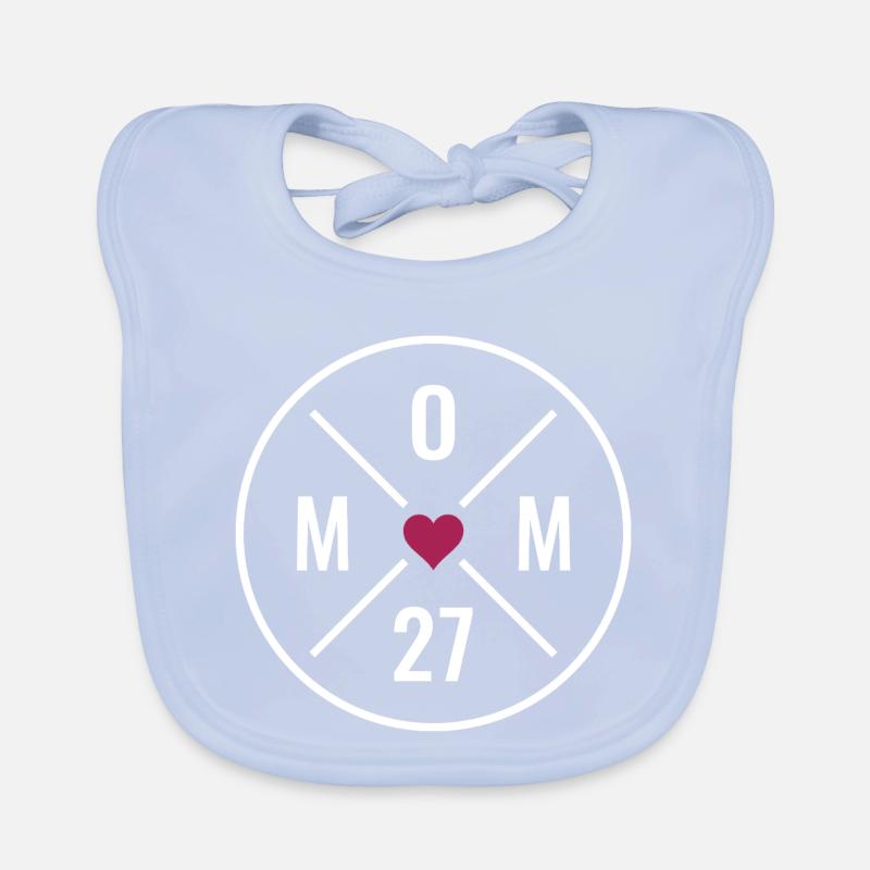 Maman 2027 Heart Bavoir bio Bébé