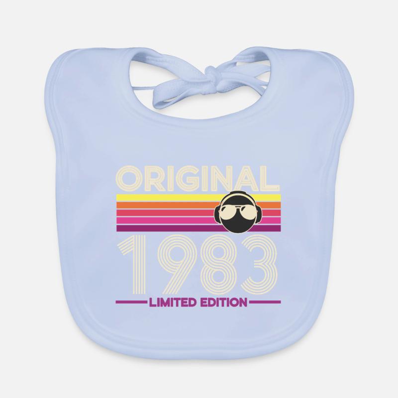 Original 1983 Édition Limitée Bavoir bio Bébé
