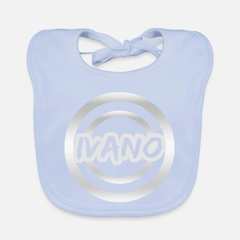 Ivano comme prénom Bavoir bio Bébé