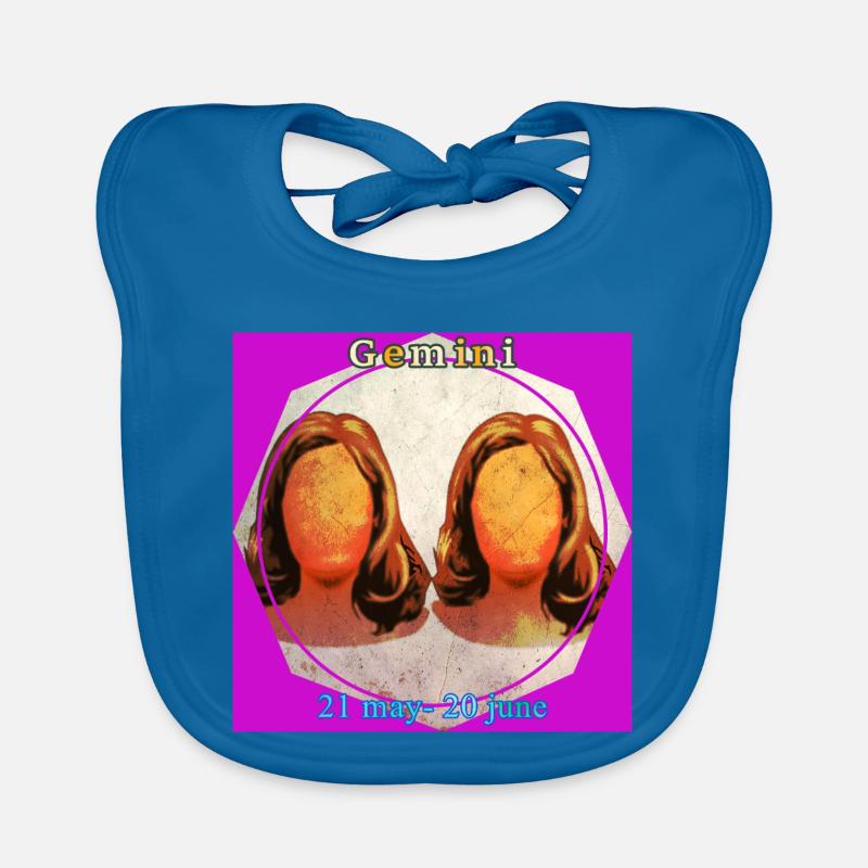 Zwillinge Baby Bio-Lätzchen