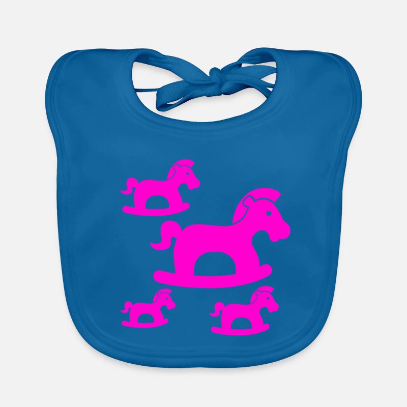 Chevaux Bavoir bio Bébé