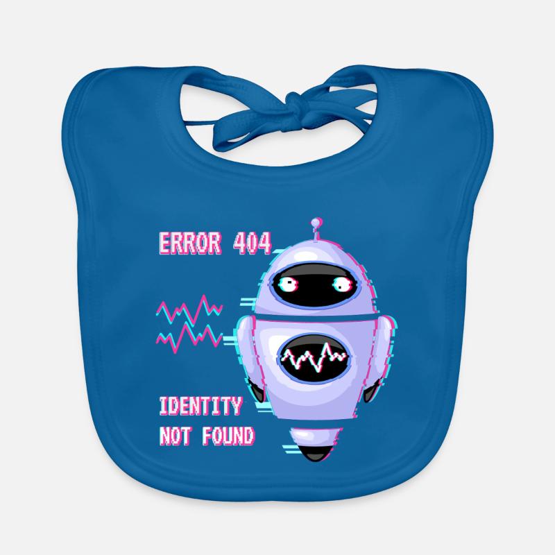 ERROR 404: Identity Not Found Organic Baby Bibs