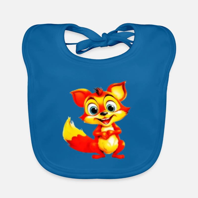 Charme Toon Renard Ardent Bavoir bio Bébé