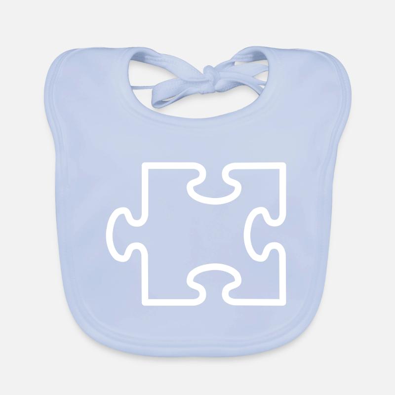 Puzzle Organic Baby Bibs