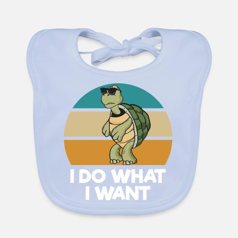Turtle Organic Baby Bibs