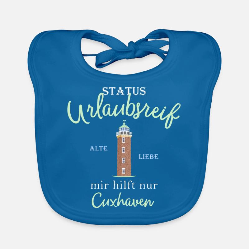 Cuxhaven, Status Ready for a Holiday, Germany Organic Baby Bibs