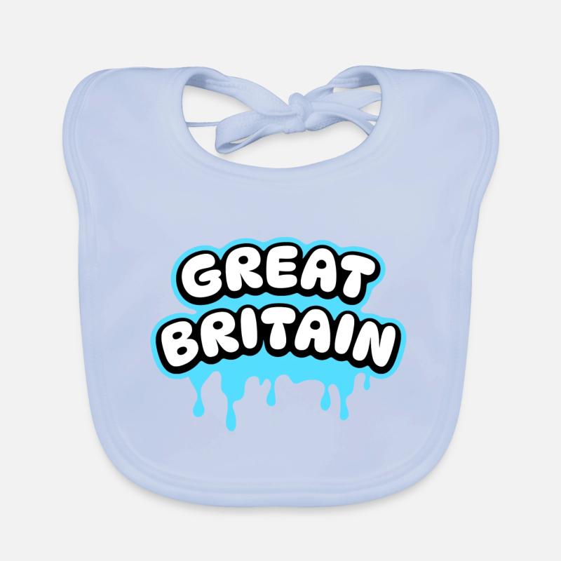 Great Britain Organic Baby Bibs