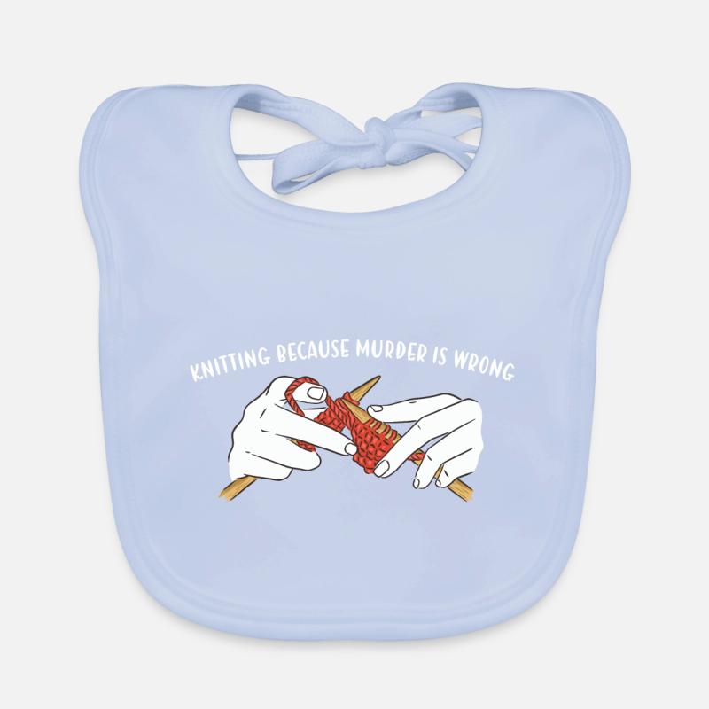 Knitting Because Murder Is Wrong Knitting Organic Baby Bibs