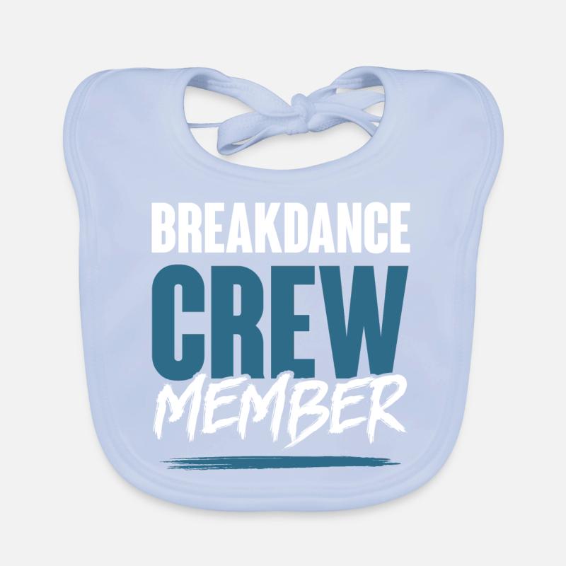 Breakdance Crew Baby Bio-Lätzchen