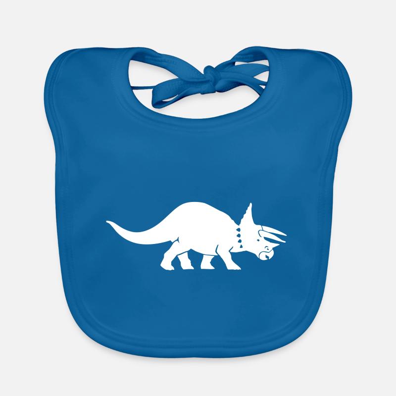 Triceratops Bavoir bio Bébé