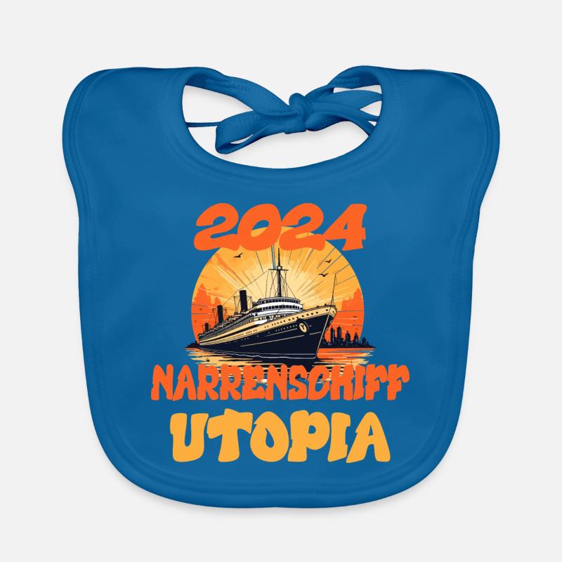 Ship of Fools Utopia, citation Bavoir bio Bébé