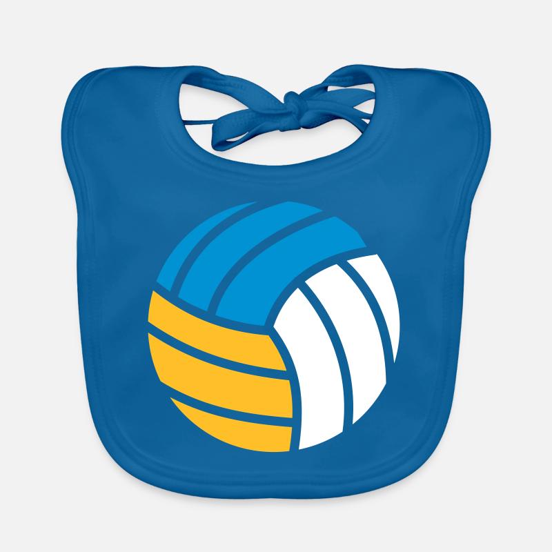 Beachvolleyball Baby Bio-Lätzchen