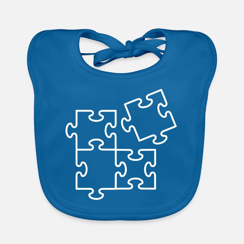Puzzle Baby Bio-Lätzchen