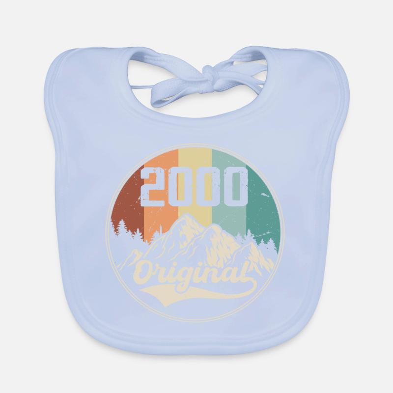 Original 2000 Geburtstagsgeschenk - 2000 Baby Bio-Lätzchen
