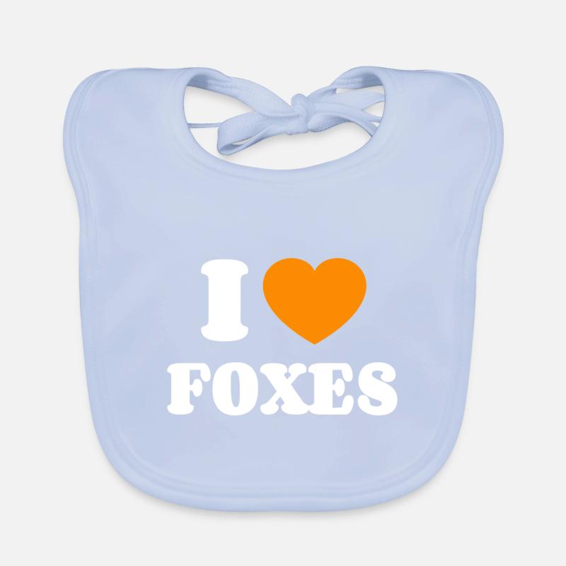 Dear foxes, Organic Baby Bibs