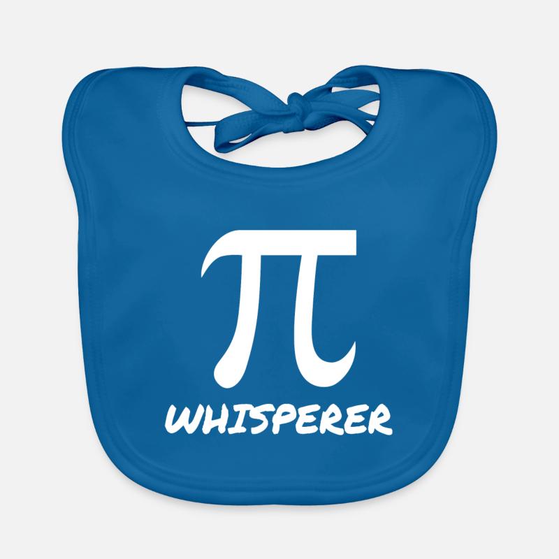 Professeur de mathématiques Mathématicien Pi Flüsterer Bavoir bio Bébé