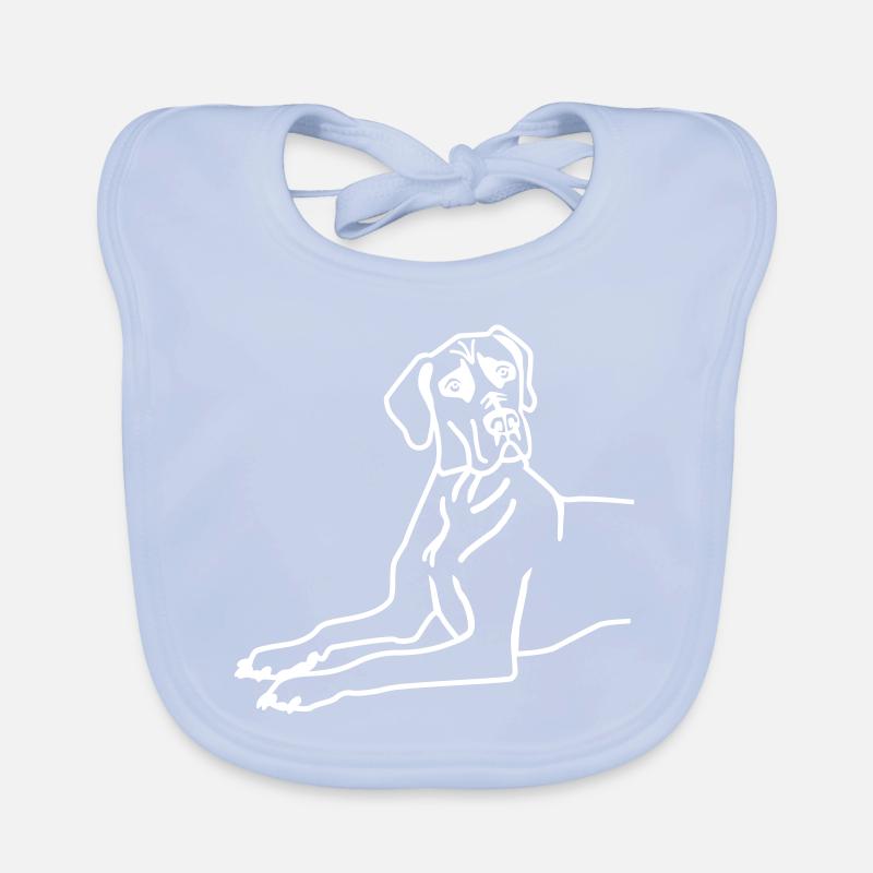 mastiff Organic Baby Bibs
