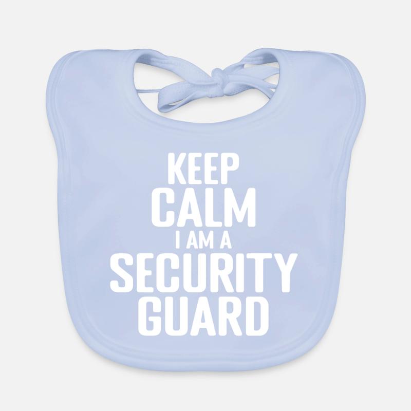 Security Officer - I am a Security Guard Organic Baby Bibs