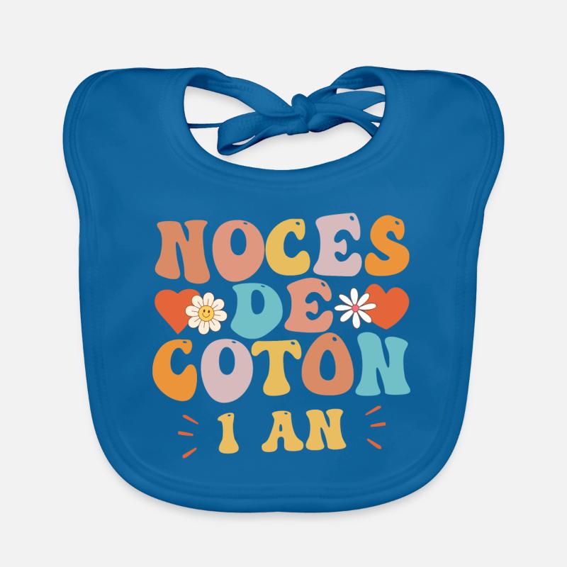 Noces de Coton Bavoir bio Bébé