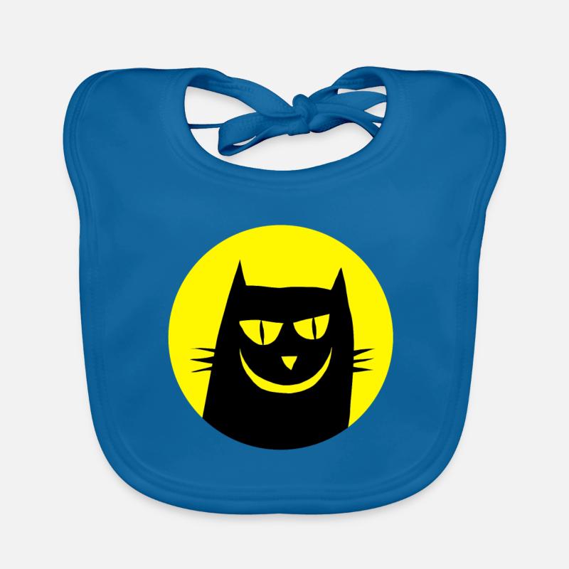 Chat drôle Bavoir bio Bébé
