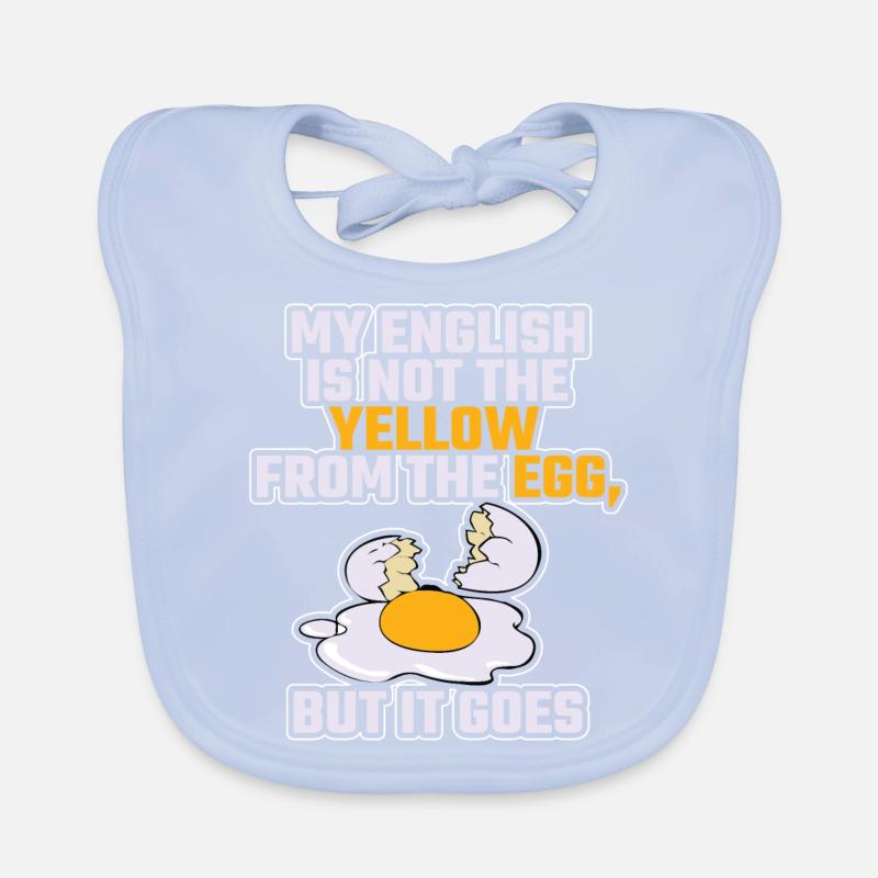 Lustiger Denglisch Spruch Denglisch Sprüche Baby Bio-Lätzchen