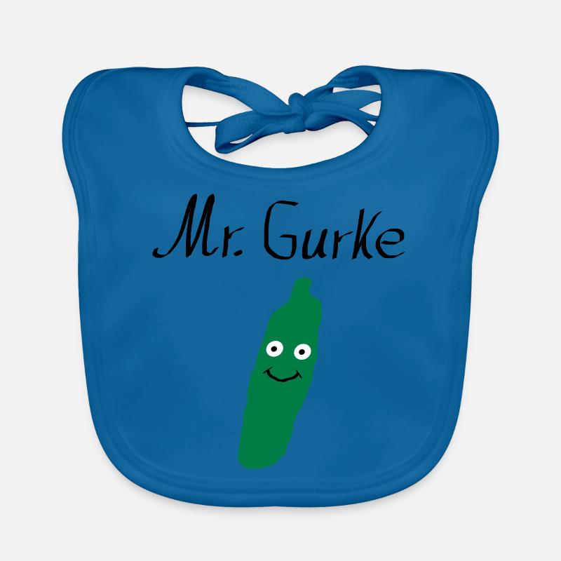 Gurke Baby Geburt Geschenk Baby Bio-Lätzchen