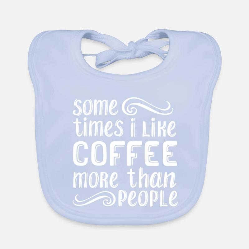 coffee Organic Baby Bibs