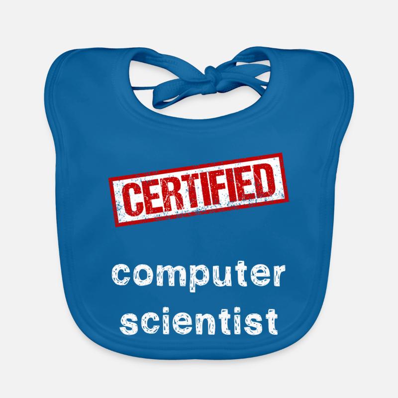 Computer scientist Organic Baby Bibs
