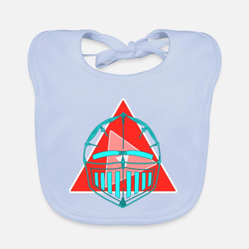 Casque néon Bavoir bio Bébé