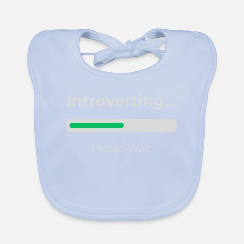 Introvert Loading Organic Baby Bibs