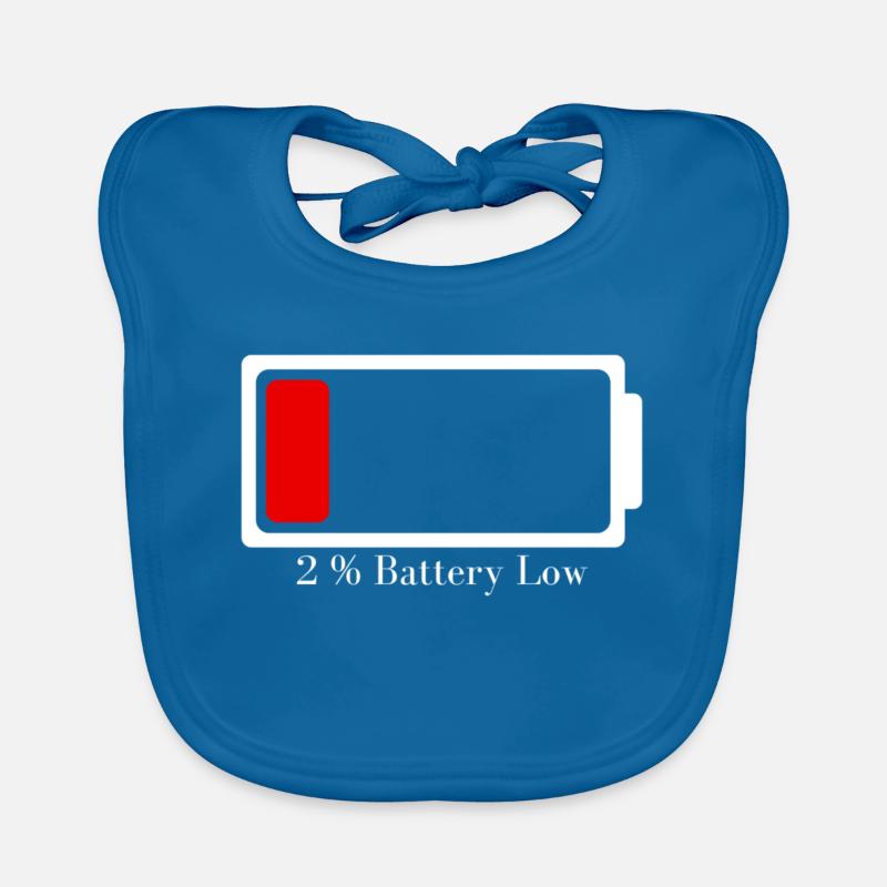 Battery low Organic Baby Bibs
