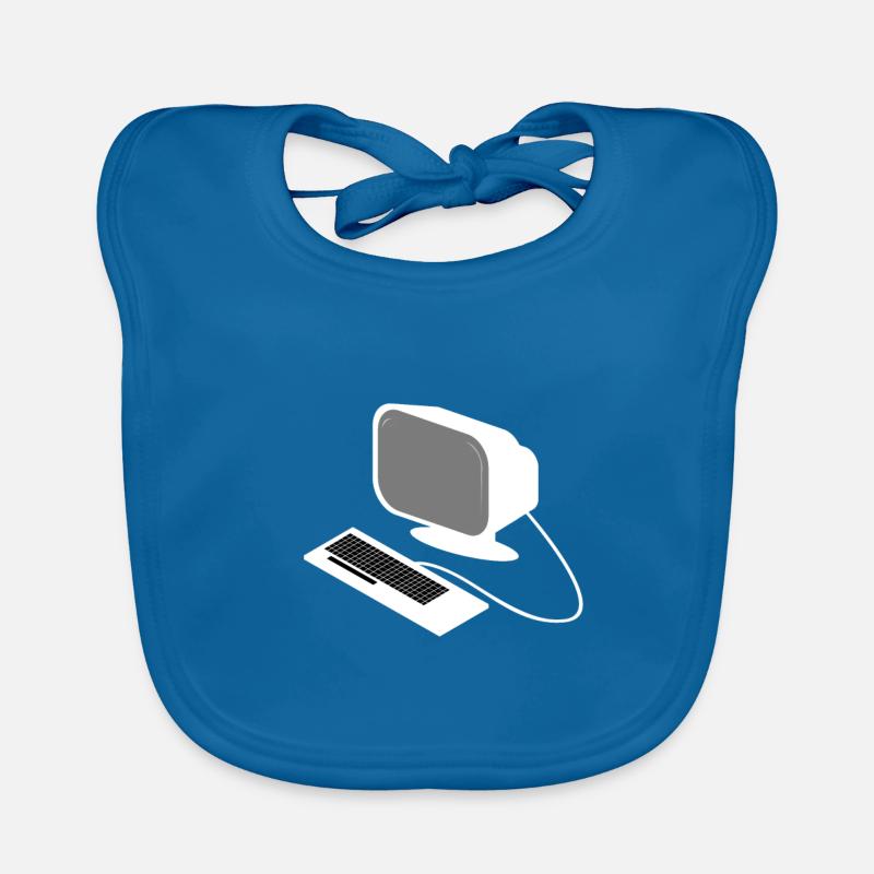 computer Organic Baby Bibs