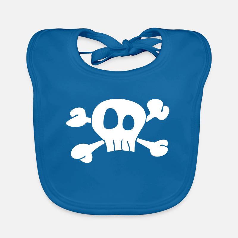 Skull Baby Bio-Lätzchen