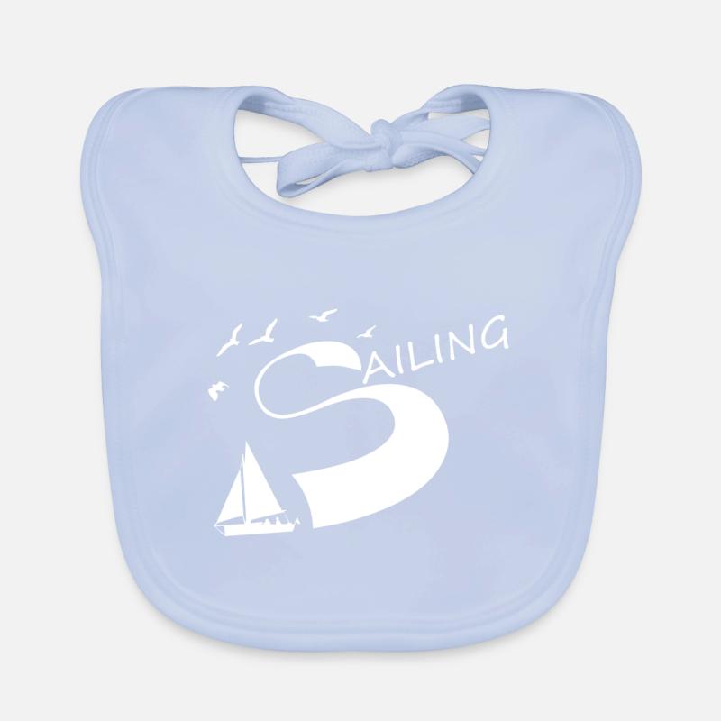 Sailing Organic Baby Bibs