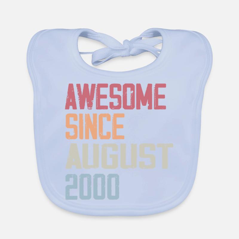 2000 August - Birthday Gift August 2000 August Organic Baby Bibs