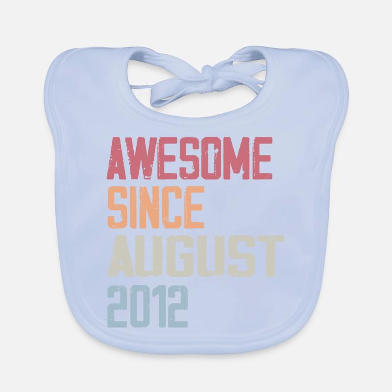 2012 Août - Cadeau D'anniversaire Août 2012 Août Bavoir bio Bébé