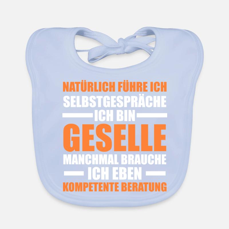 Compagnon Artisanat Certificat de compagnon Cadeau Bavoir bio Bébé