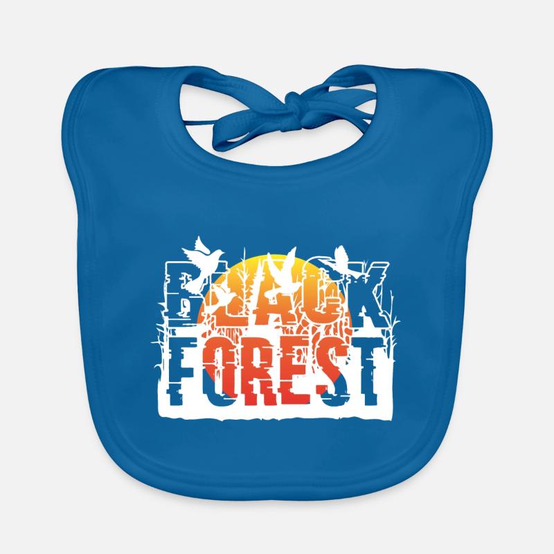 FORÊT NOIRE Bavoir bio Bébé
