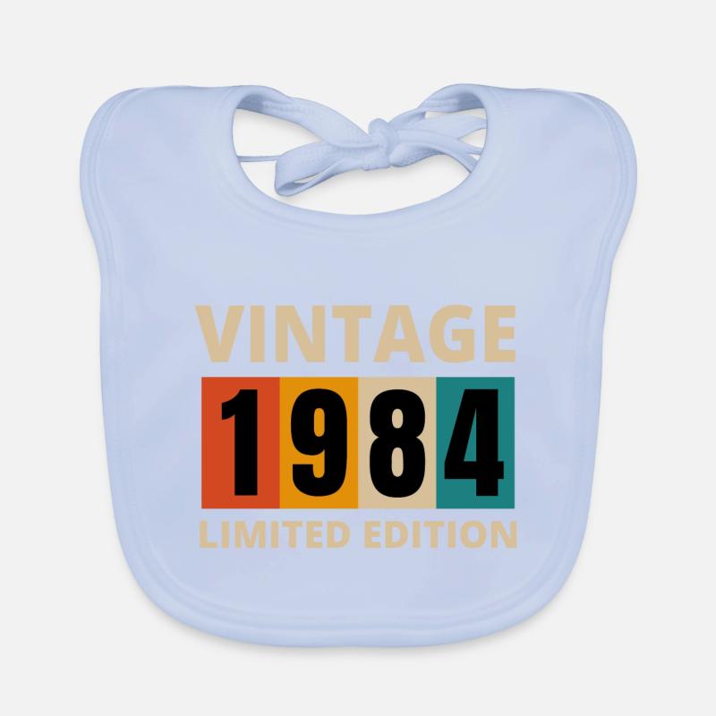 millésime 1984 Bavoir bio Bébé