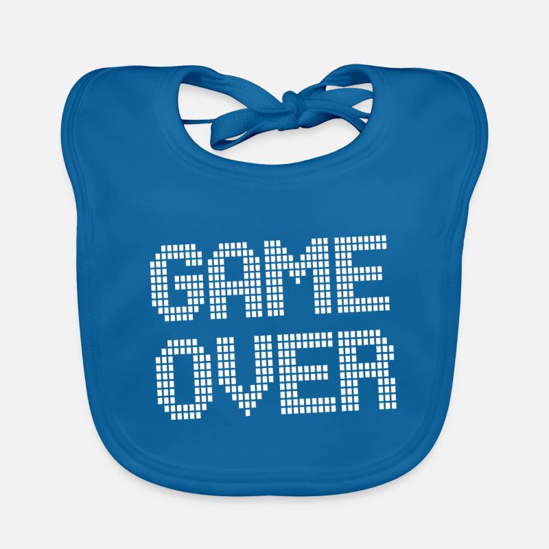 Game Over - Videospiel - Geek Baby Bio-Lätzchen