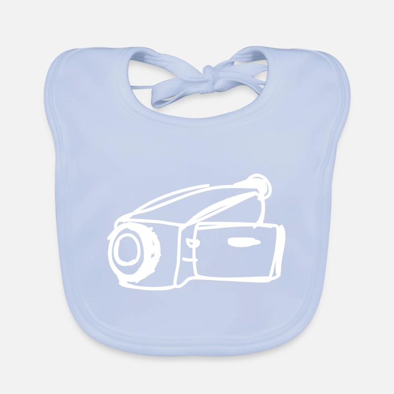 video camera Organic Baby Bibs