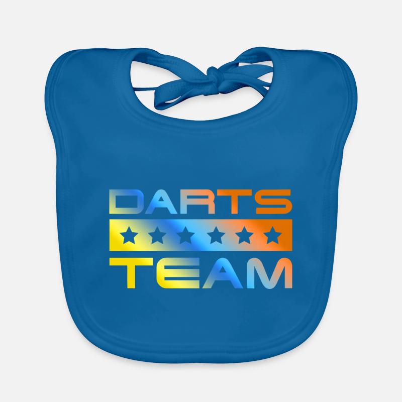 Darts Crew Coloré Bavoir bio Bébé