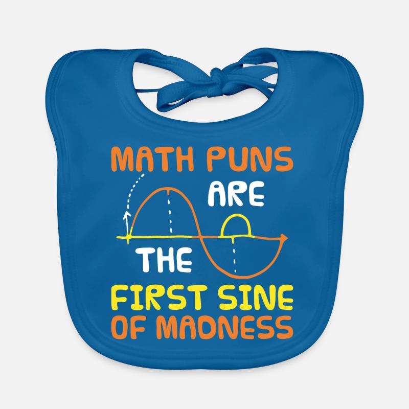 Maths d’humour Geeks geeks cadeau de maths Bavoir bio Bébé