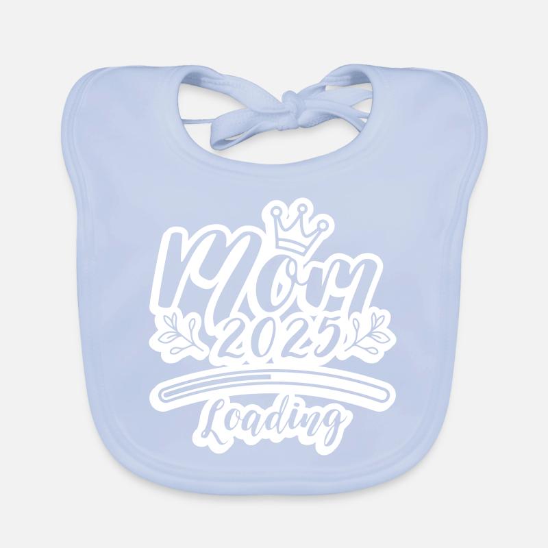 Mama 2025 Loading Mom Baby Bio-Lätzchen