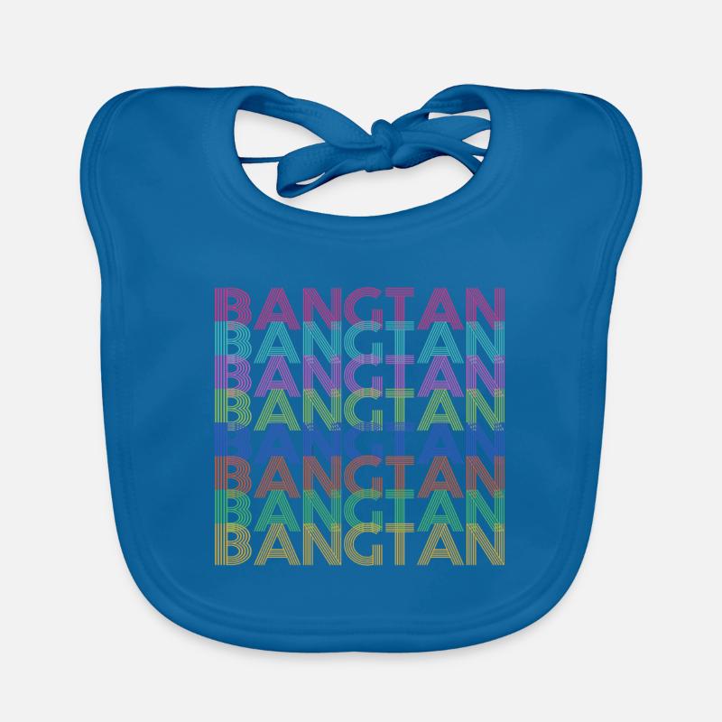 BANGTAN bangtan | Kpop K-Pop Gift Idea Organic Baby Bibs