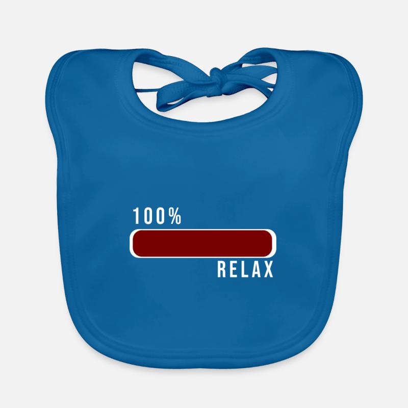 100% Relax loading - 100% Relax load Organic Baby Bibs
