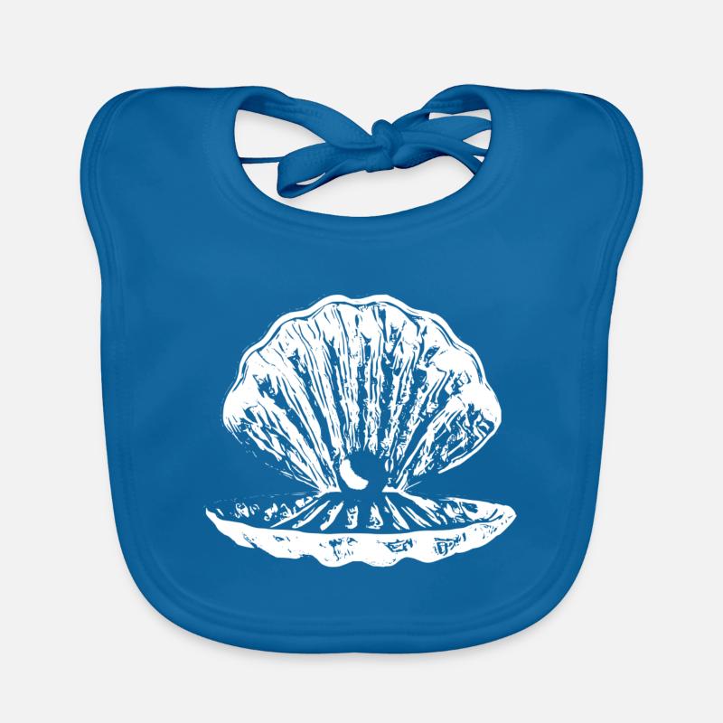 shell Organic Baby Bibs