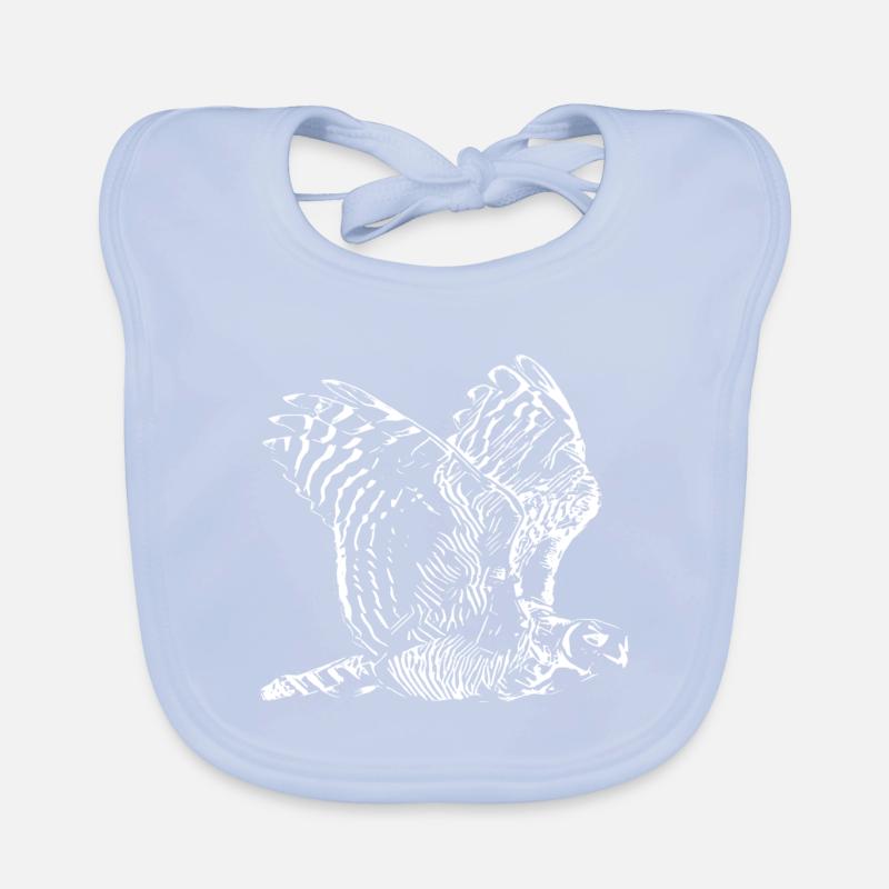 Eulen Baby Bio-Lätzchen